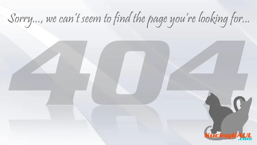 Error 404 - Page Not Found